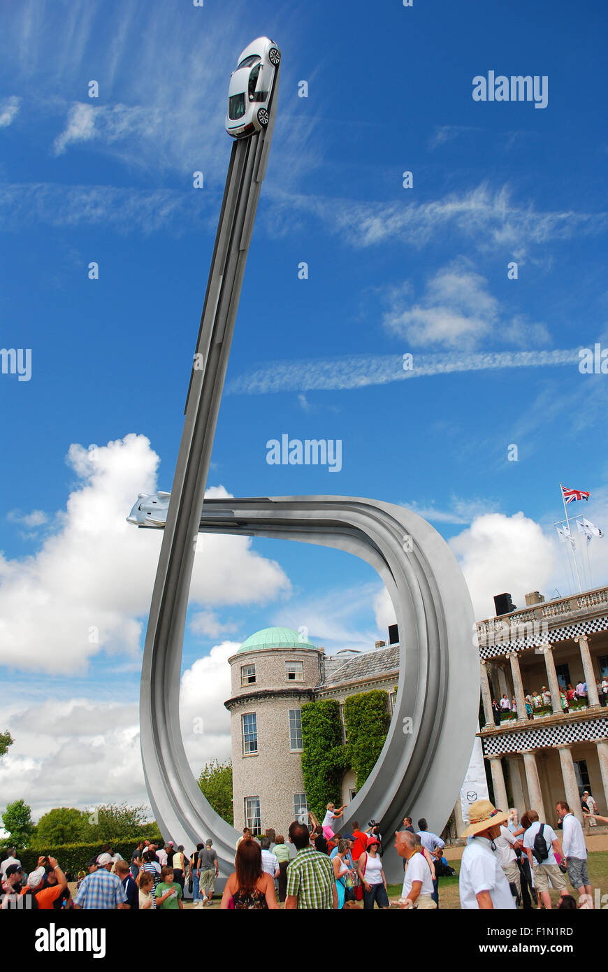 Audi à Goodwood Festival of Speed Banque D'Images