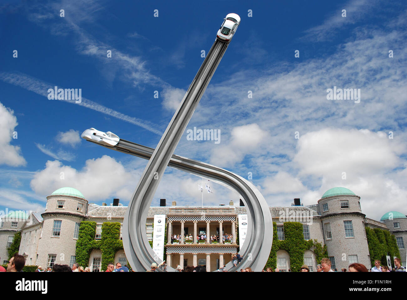 Audi à Goodwood Festival of Speed Banque D'Images