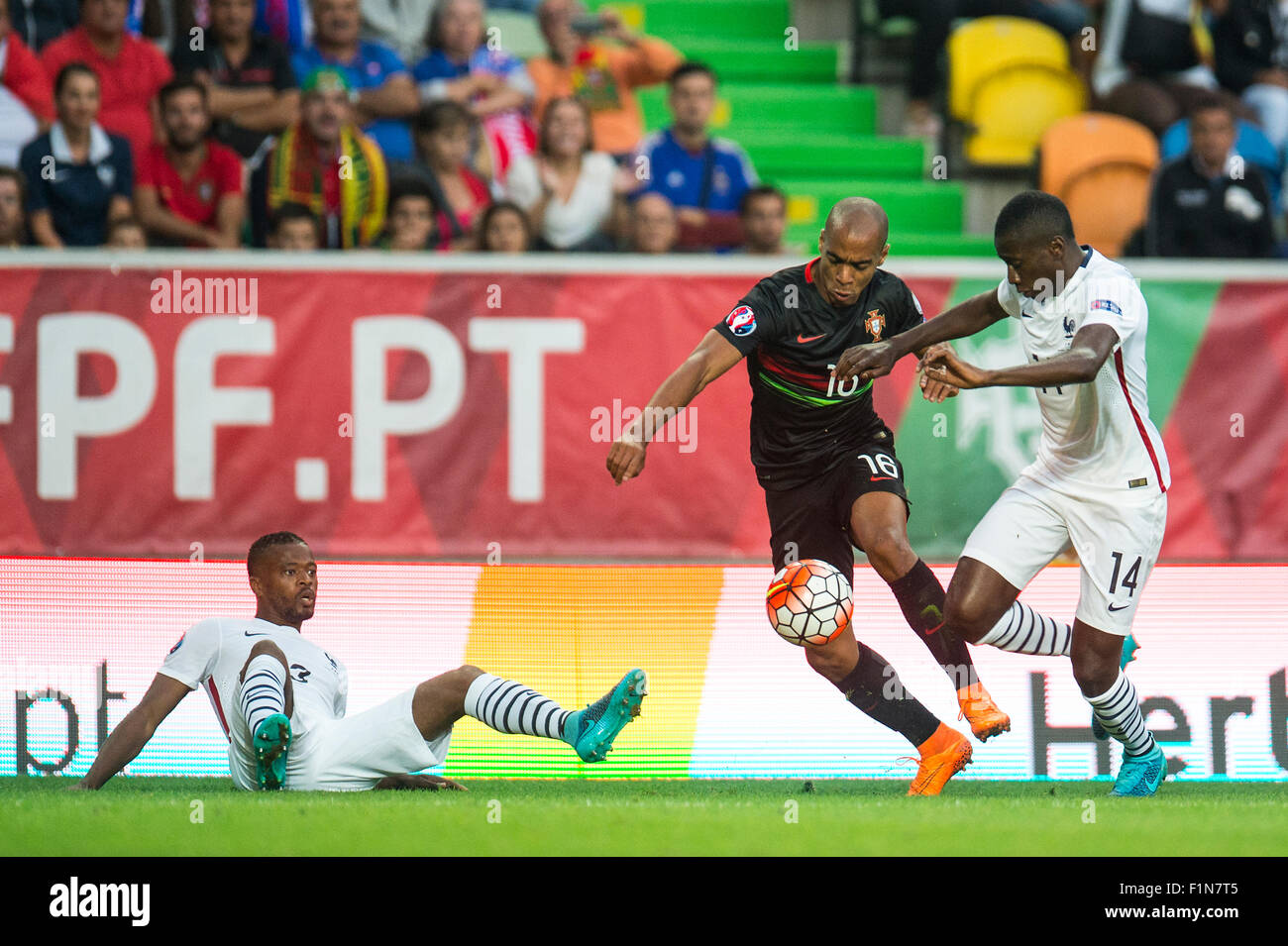 Le Portugal. Le 4 septembre, 2015. Euro2016 : qualification Portugal/France. Jeu de préparation pour l'2016 entre le Portugal(0) et la France(1). Credit : Gonçalo Silva/Alamy Live News Banque D'Images