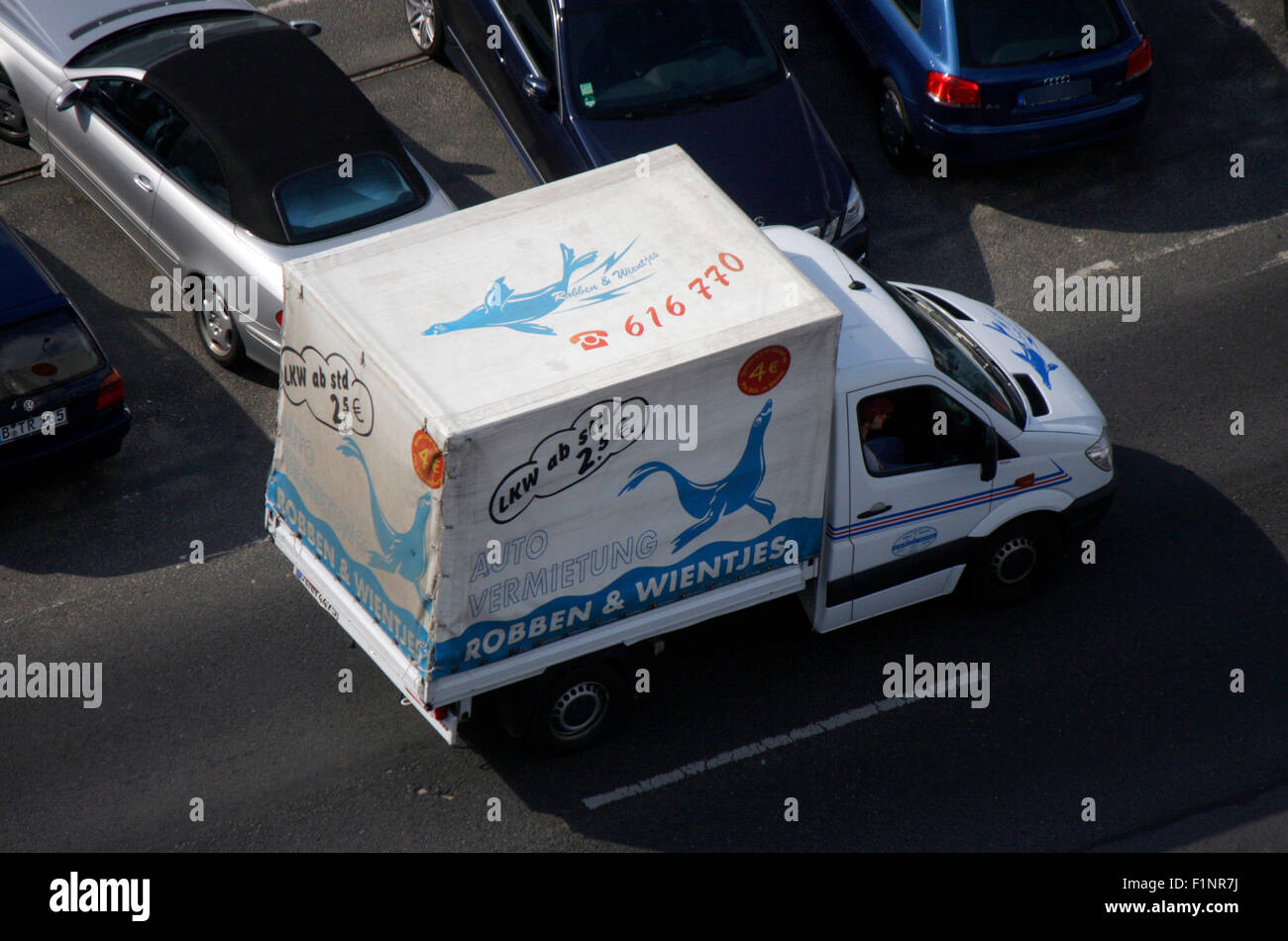 Markenname : 'Robben und Wientjes", Berlin. Banque D'Images