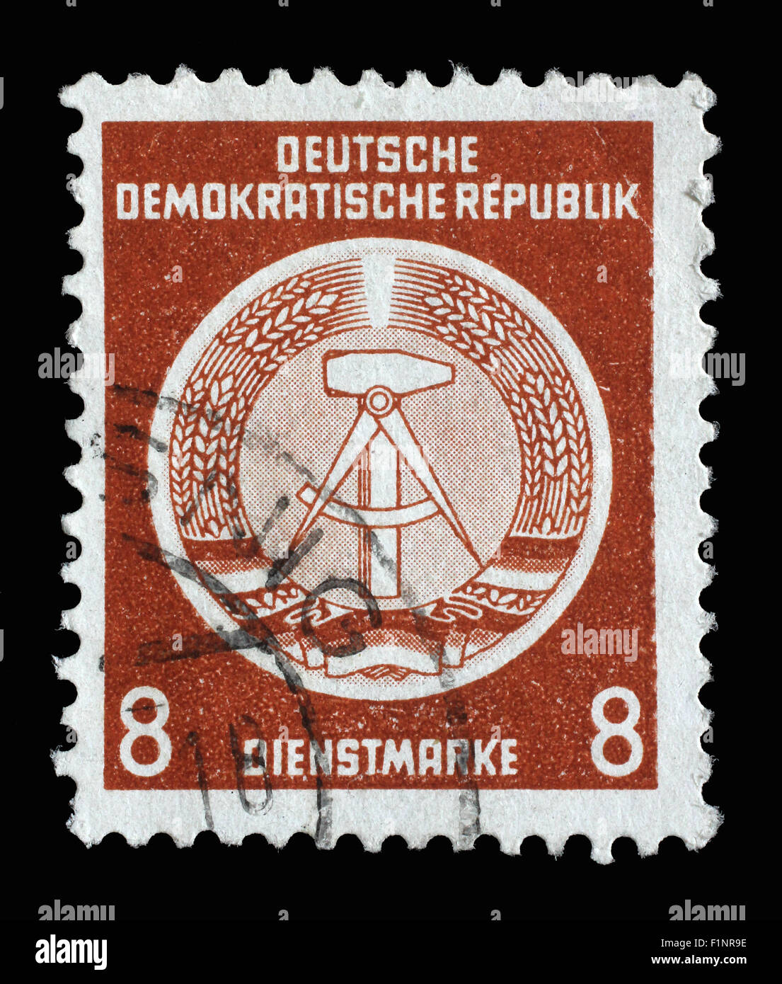 Fanion Vintage Stralsund - Allemagne De L'Est (RDA) - Armoiries Ville