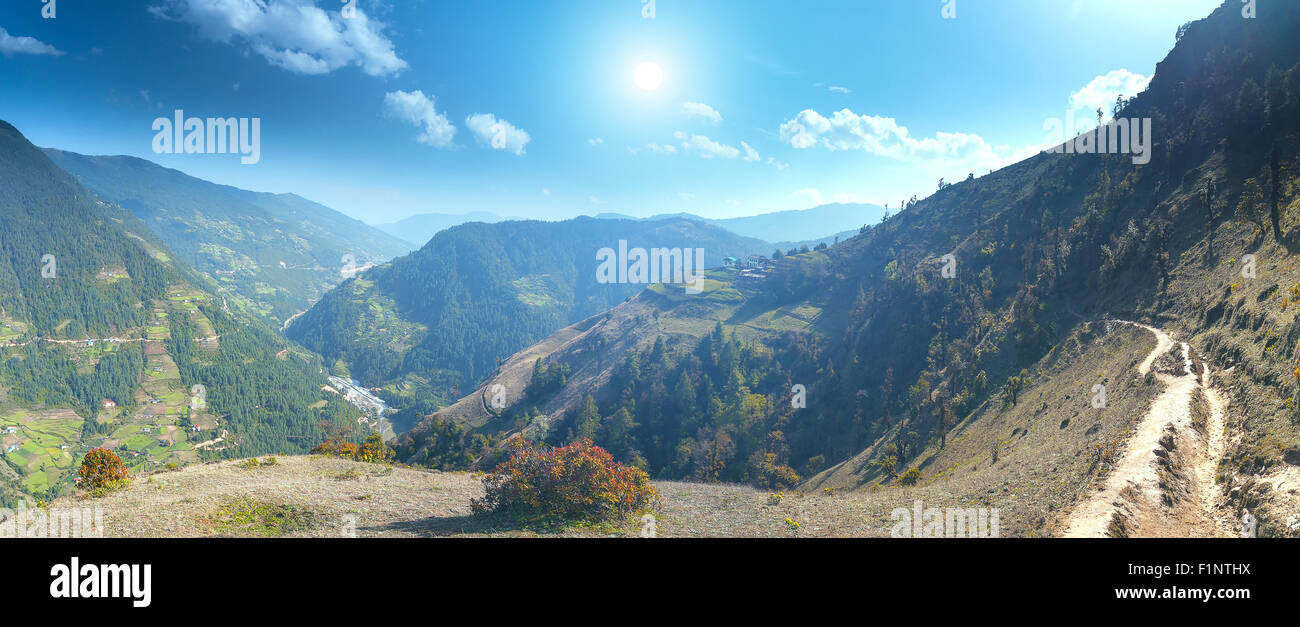 Magnifique paysage de montagne Banque D'Images Magnifique paysage de montagne Banque D'Images