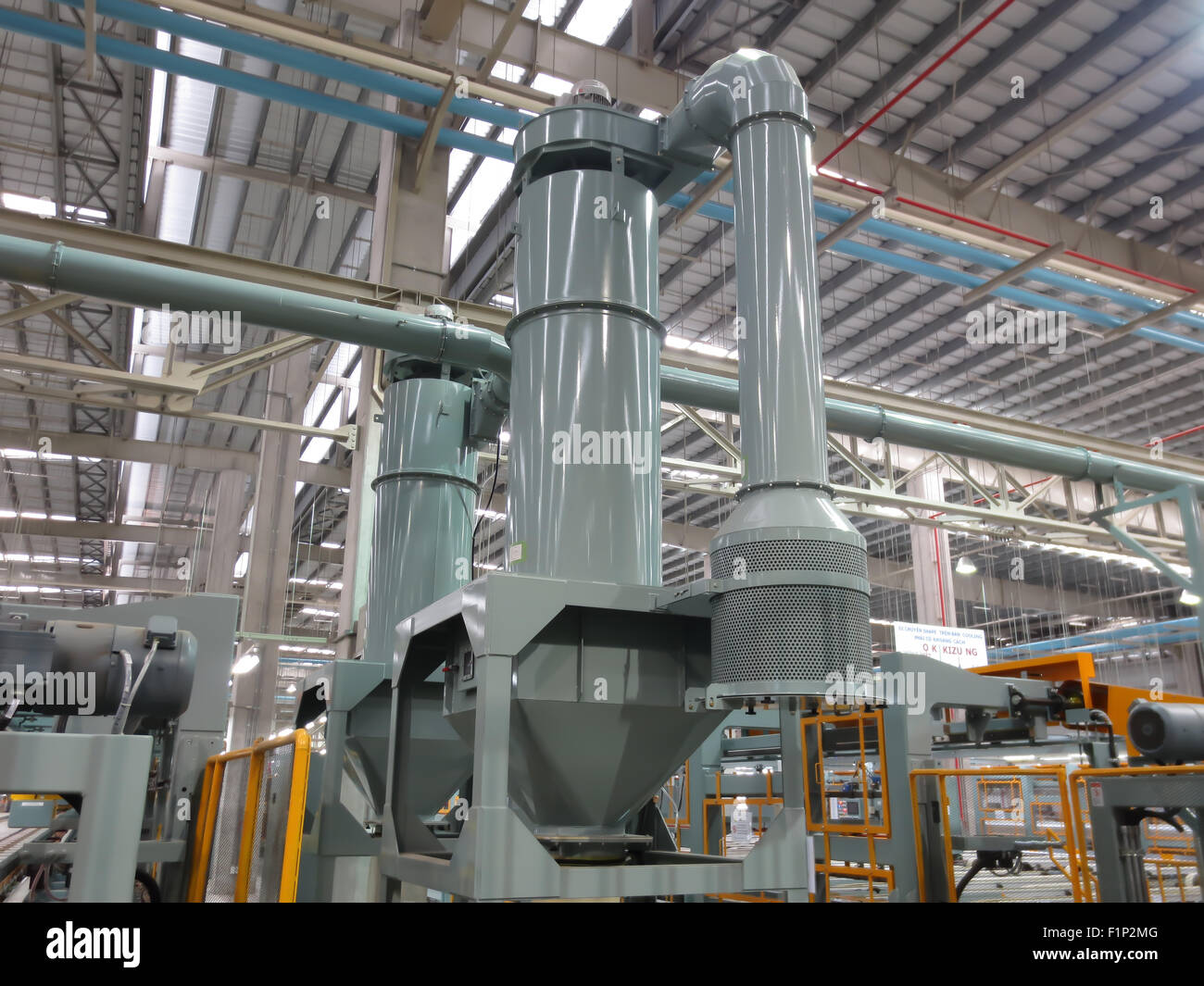 Aluminium Extrusion machine Banque D'Images