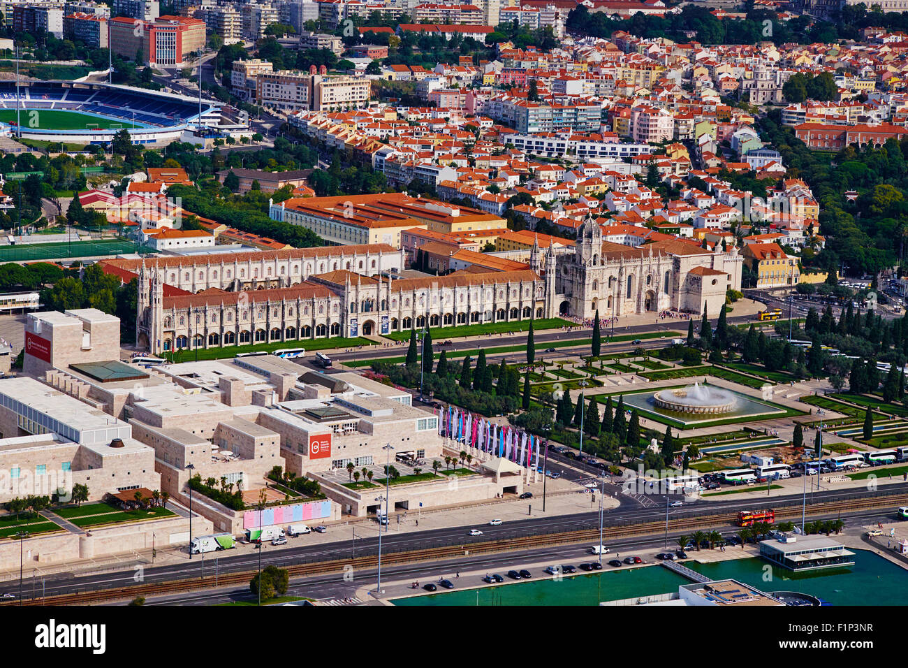 Portugal, Lisbonne, Mosteiro dos Jeronimos, monastère des Hiéronymites Banque D'Images