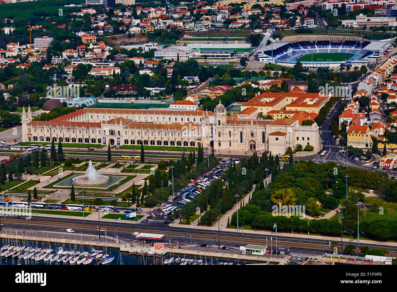 Portugal, Lisbonne, Mosteiro dos Jeronimos, monastère des Hiéronymites Banque D'Images