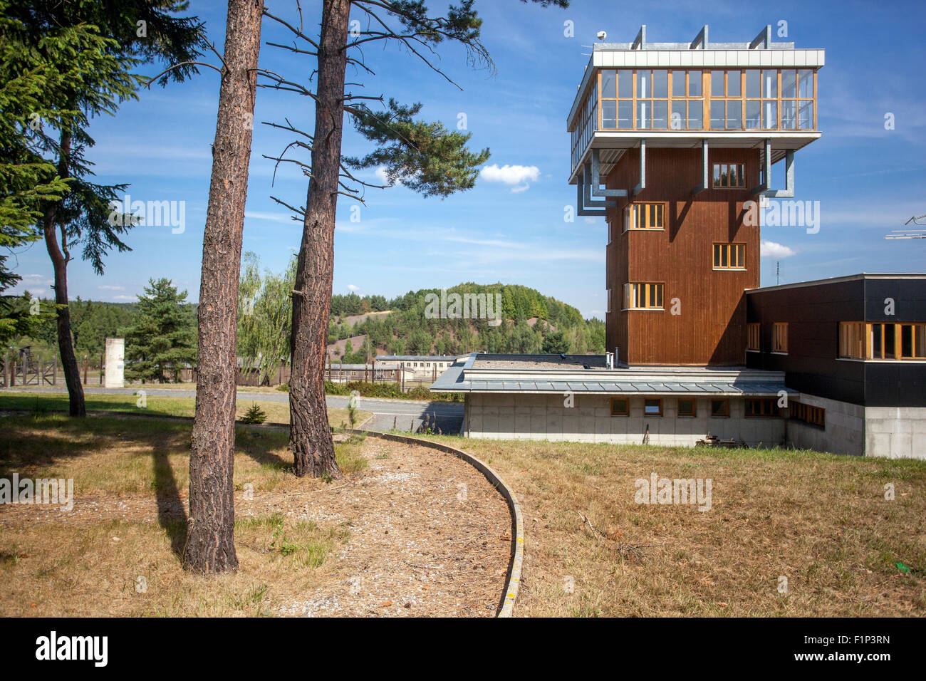 Vojna Memorial, nouvelle création d'un musée des victimes du communisme, près de Pribram, République Tchèque, Europe Banque D'Images