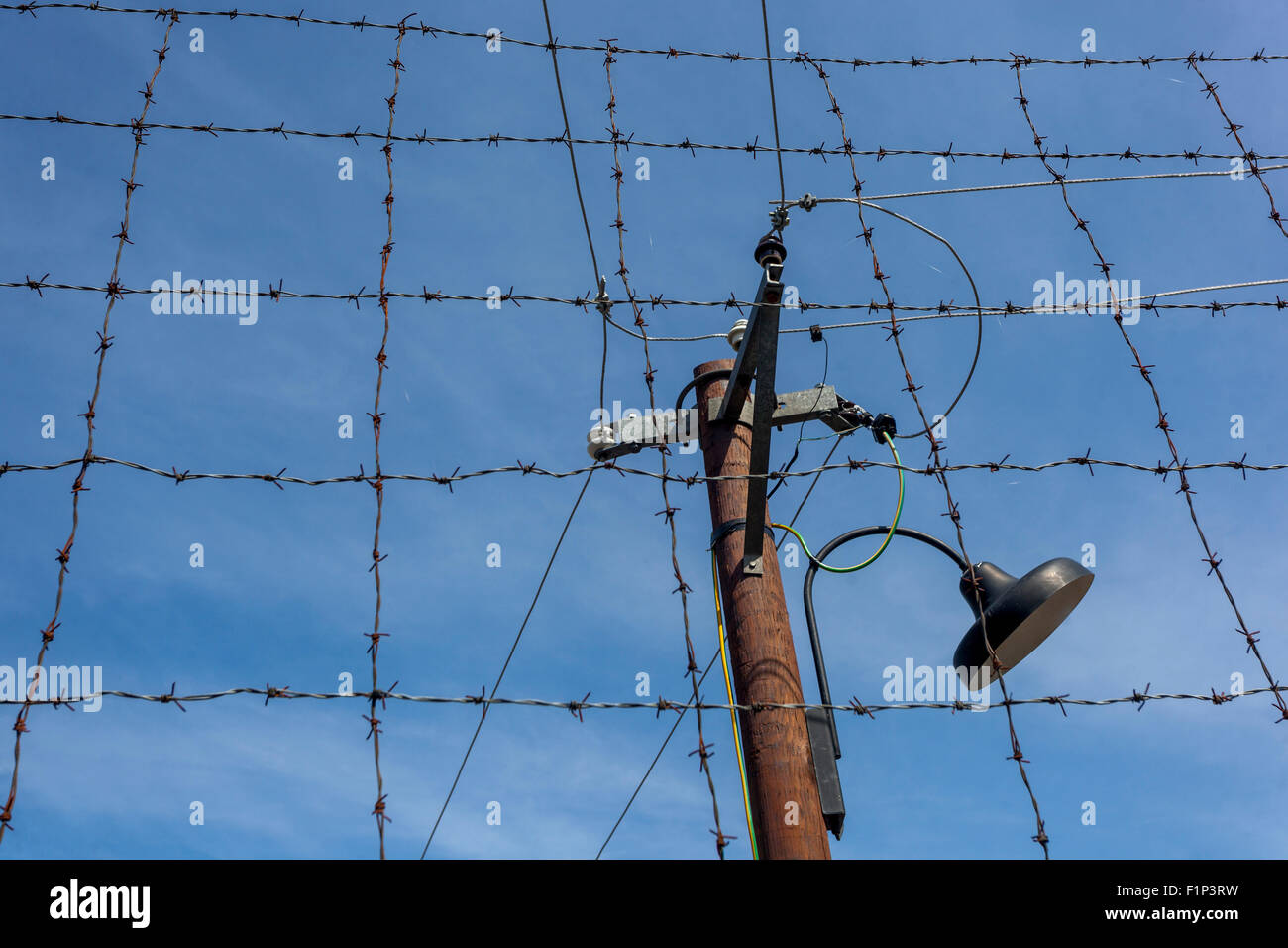 Vojna Memorial, Musée des victimes du communisme, près de Pribram, République Tchèque, Europe Banque D'Images