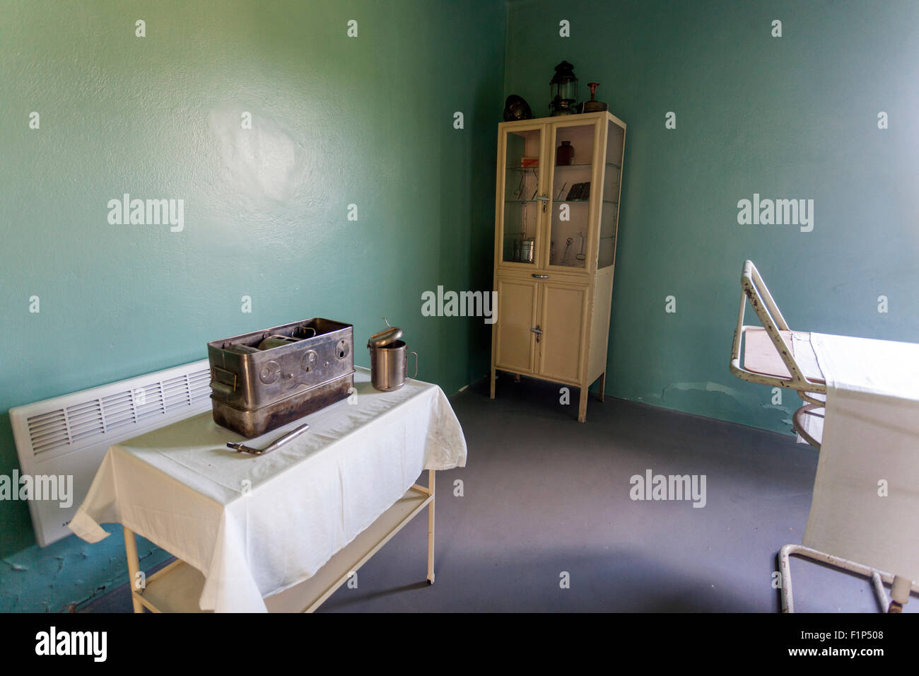 Vojna Memorial, un musée des victimes du communisme, près de Pribram, République Tchèque, Europe Banque D'Images