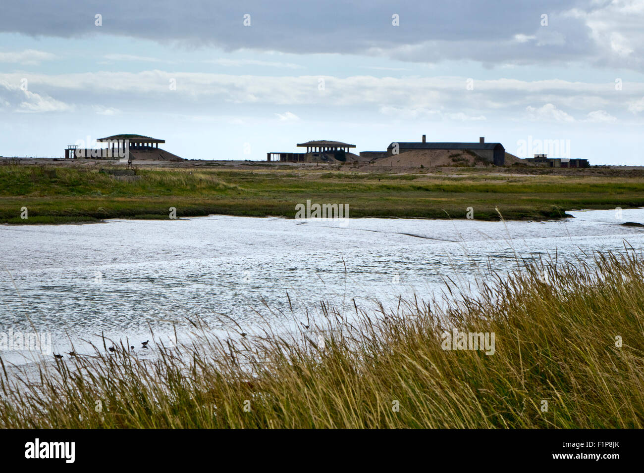 Les pagodes Orford Ness Banque D'Images