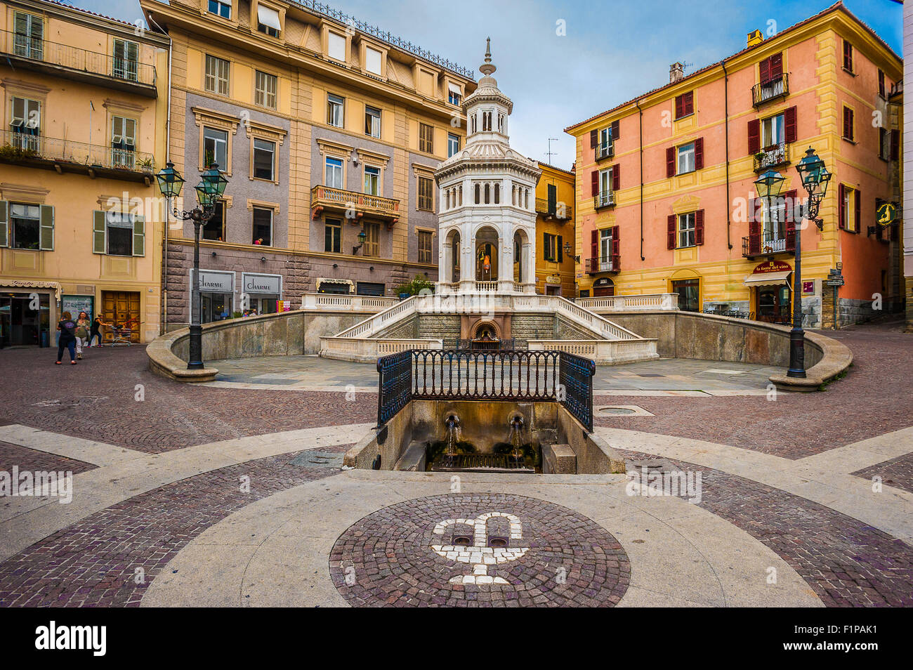 Italie Piémont Asti Monferrato la bollente Banque D'Images