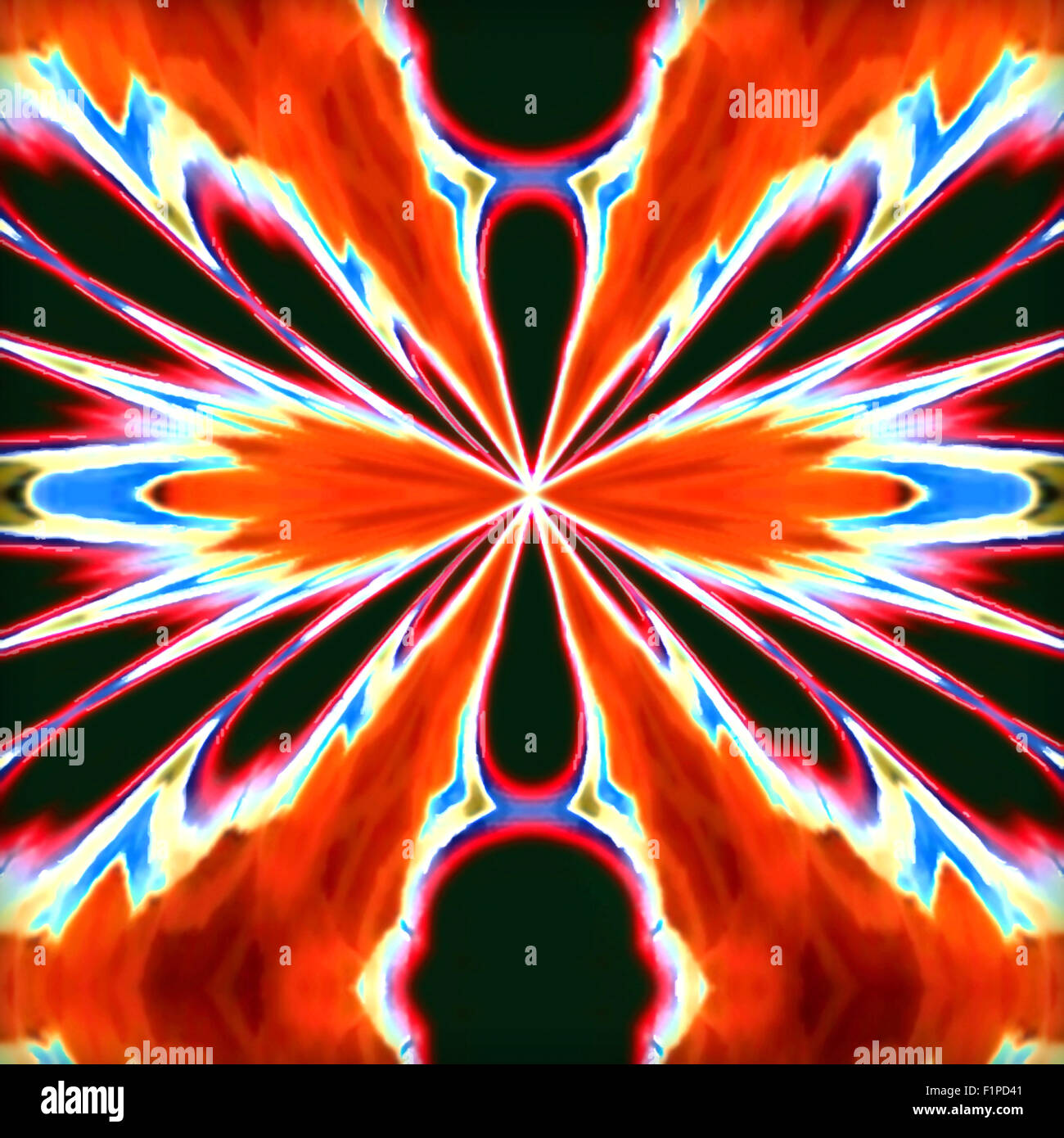 Abstract computer generated design. Banque D'Images