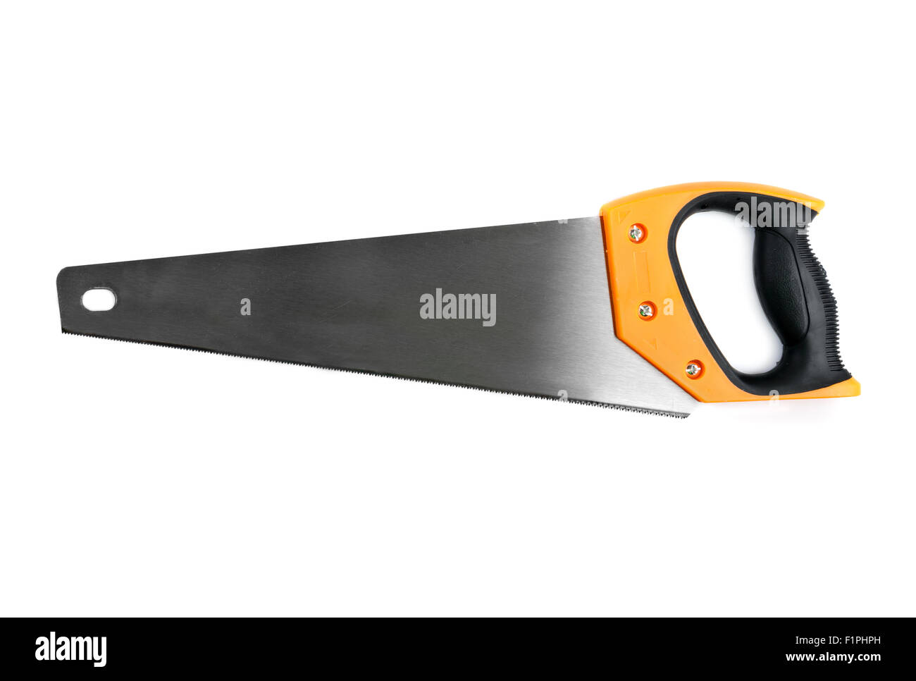 Scie de isolated on white Banque D'Images