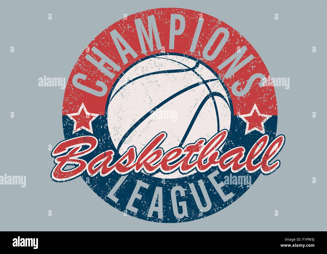 Ligue des champions de basketball Banque d'images vectorielles - Alamy