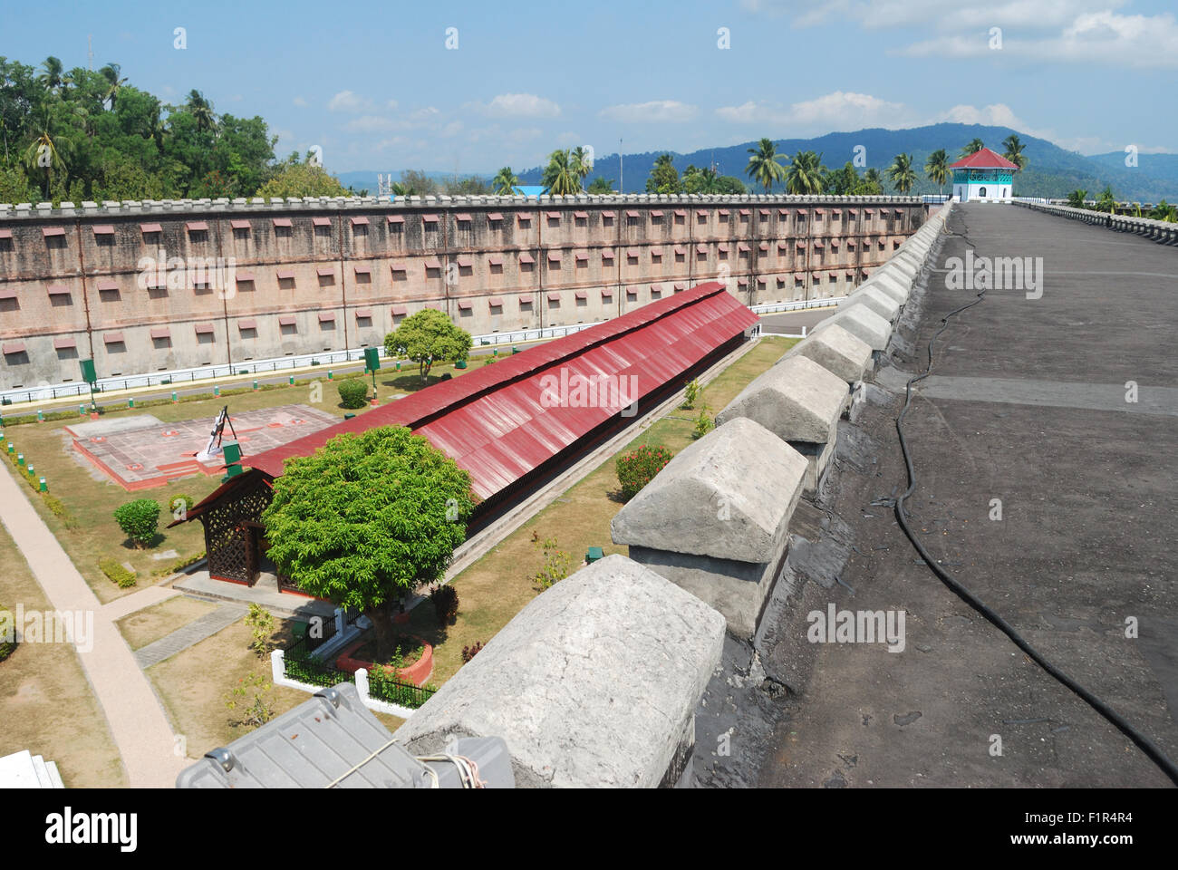 Port Blair prison cellulaire de l'île andaman en Inde Banque D'Images
