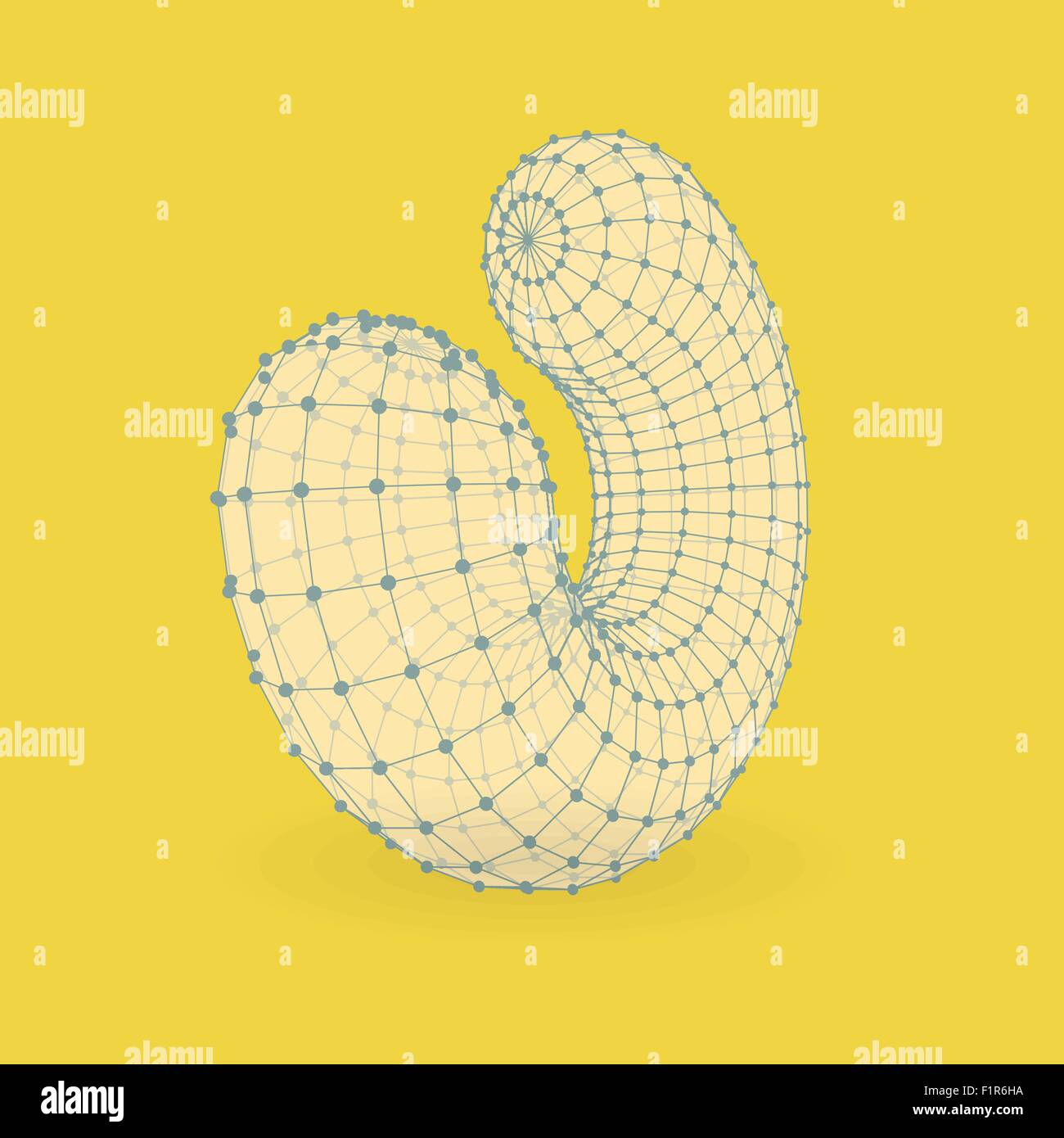 Illustration 3D de vecteur. Peut être utilisé comme élément de conception, de l'emblème, l'icône. Illustration de Vecteur
