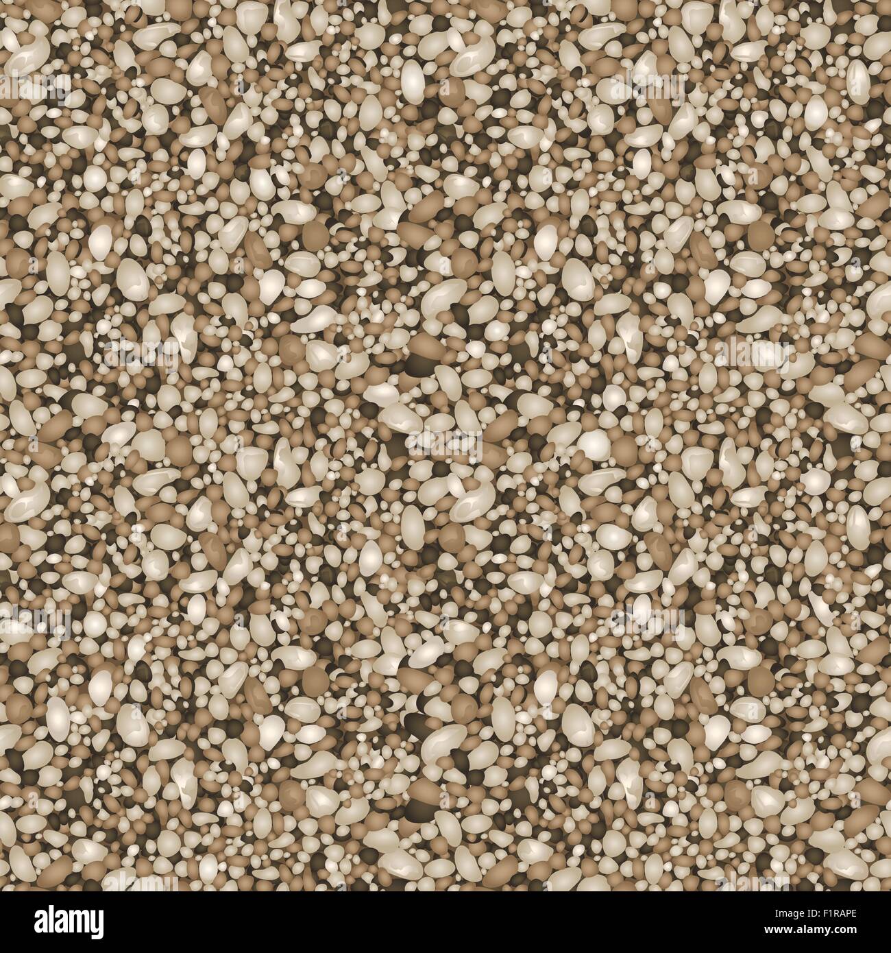 La texture du sable dans un schéma de répétition. Illustration de Vecteur