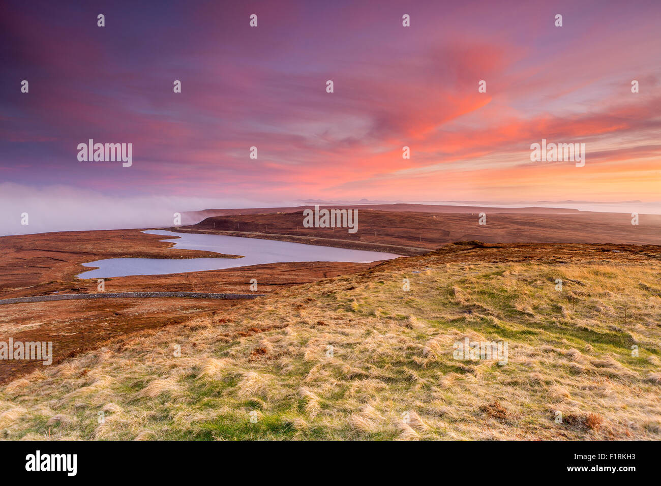 Dunnett Head un point le plus au nord de la Grande-Bretagne, Caithness, Highland, Ecosse, Royaume-Uni, Europe. Banque D'Images