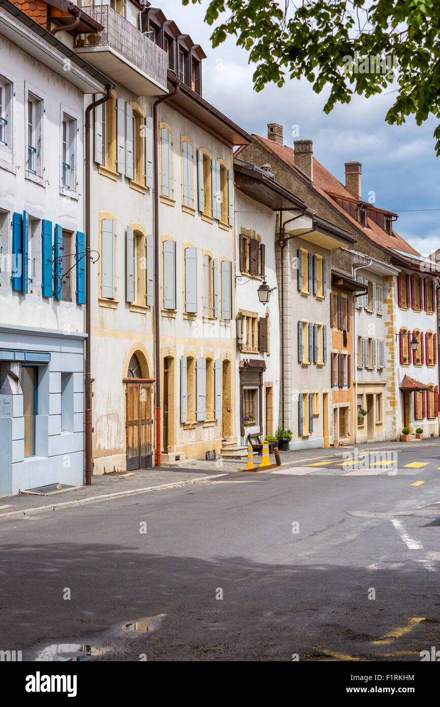 Petit-fils, Canton de Vaud, Suisse, Europe. Banque D'Images