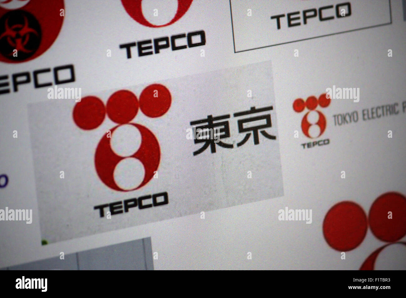 Markenname : 'TEPCO - Tokyo Electric Power Company), décembre 2013, Berlin. Banque D'Images