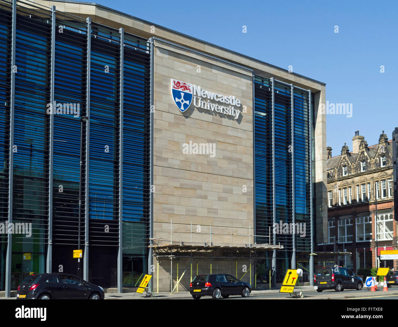 Newcastle University Kings Gate Building, Newcastle-upon-Tyne, Angleterre Banque D'Images