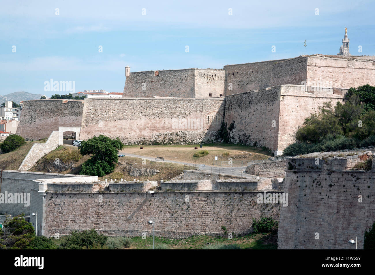 Le Fort Saint Nicolas Marseille France Photo Stock Alamy