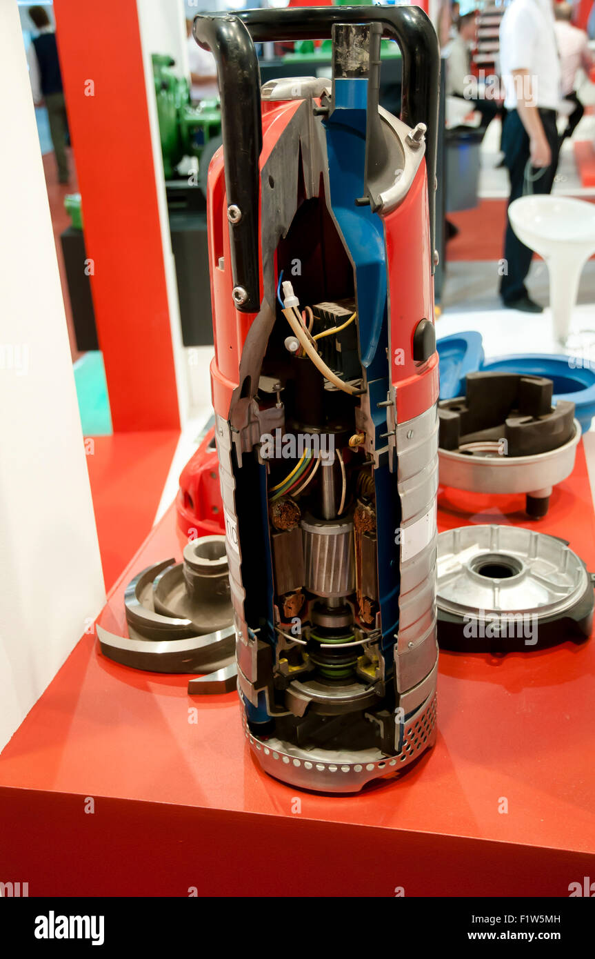 Mécanisme de pompe à eau Banque D'Images