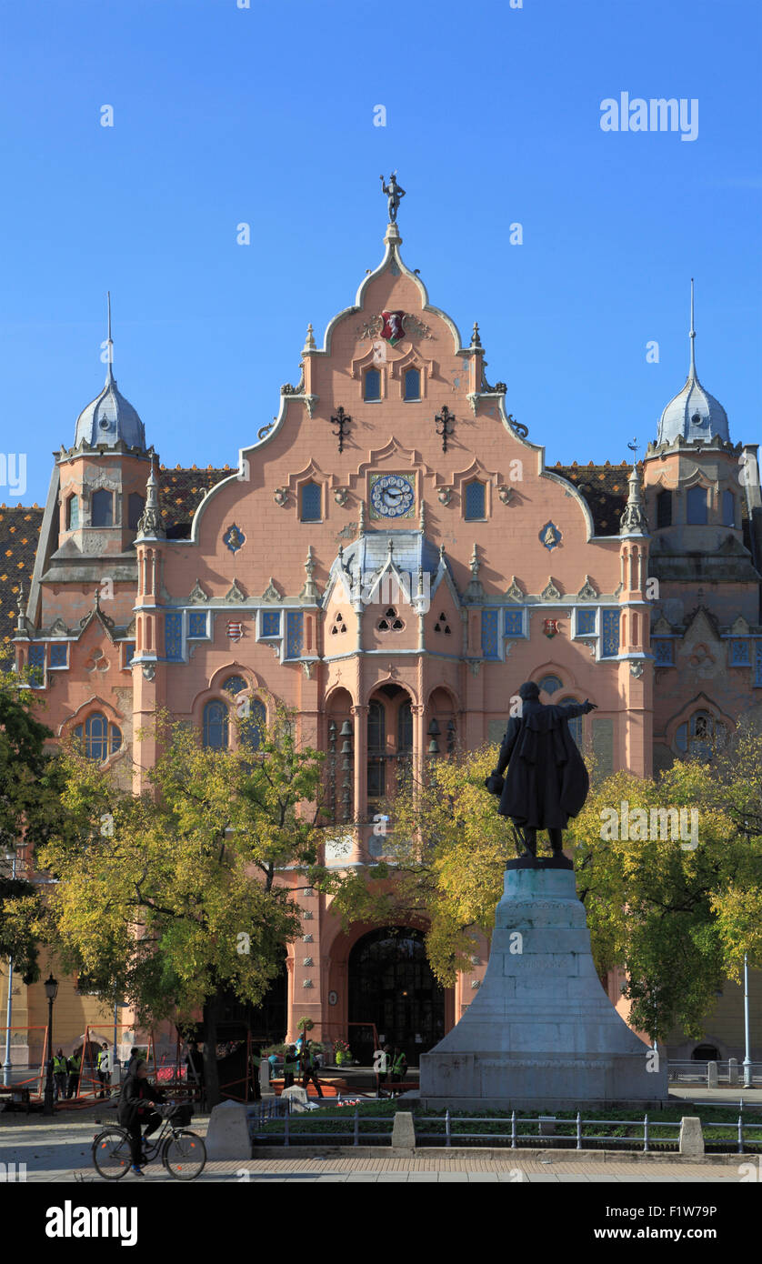 Hongrie Kecskemét Mairie Városháza monument Banque D'Images