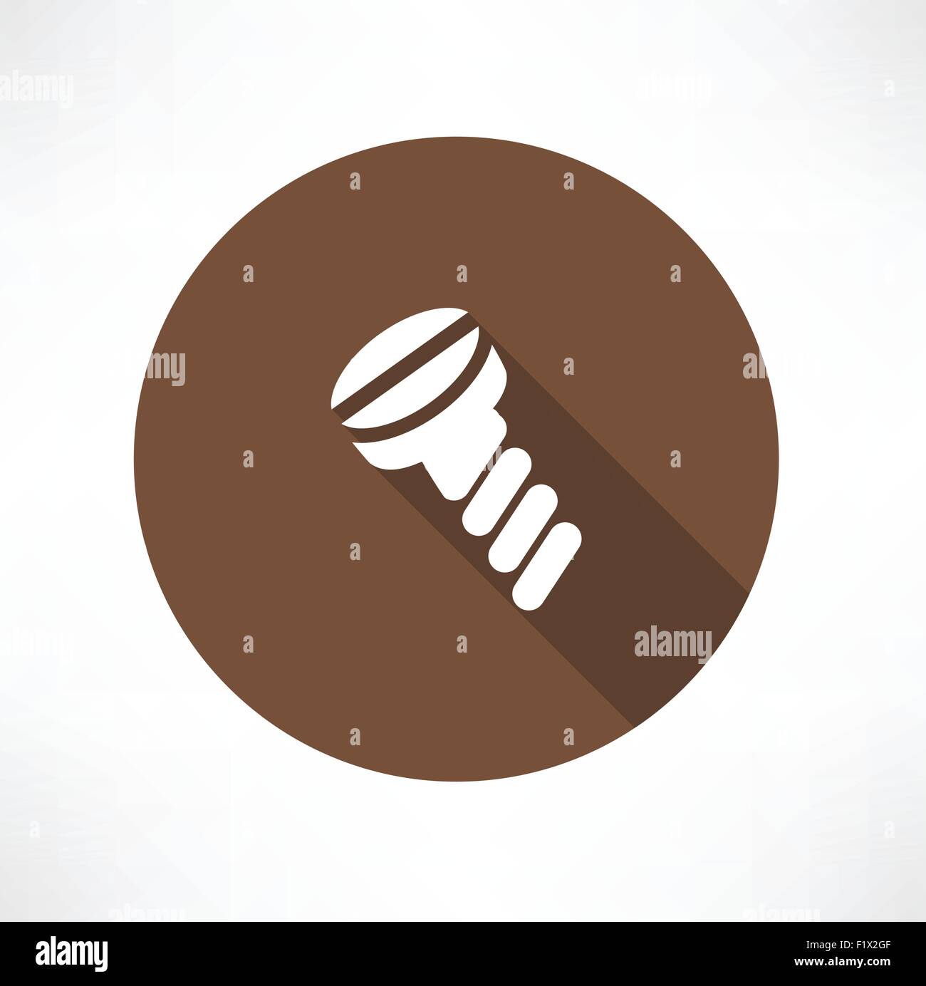Icône vis télévision modern style vector illustration Illustration de Vecteur