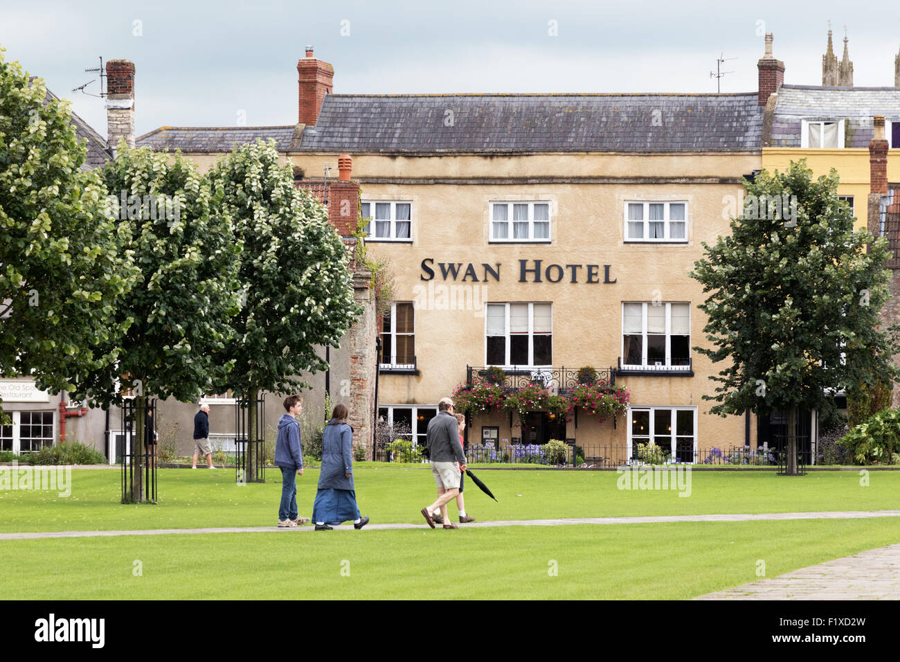 Le Best Western Swan Hotel, Wells, Somerset, UK Banque D'Images