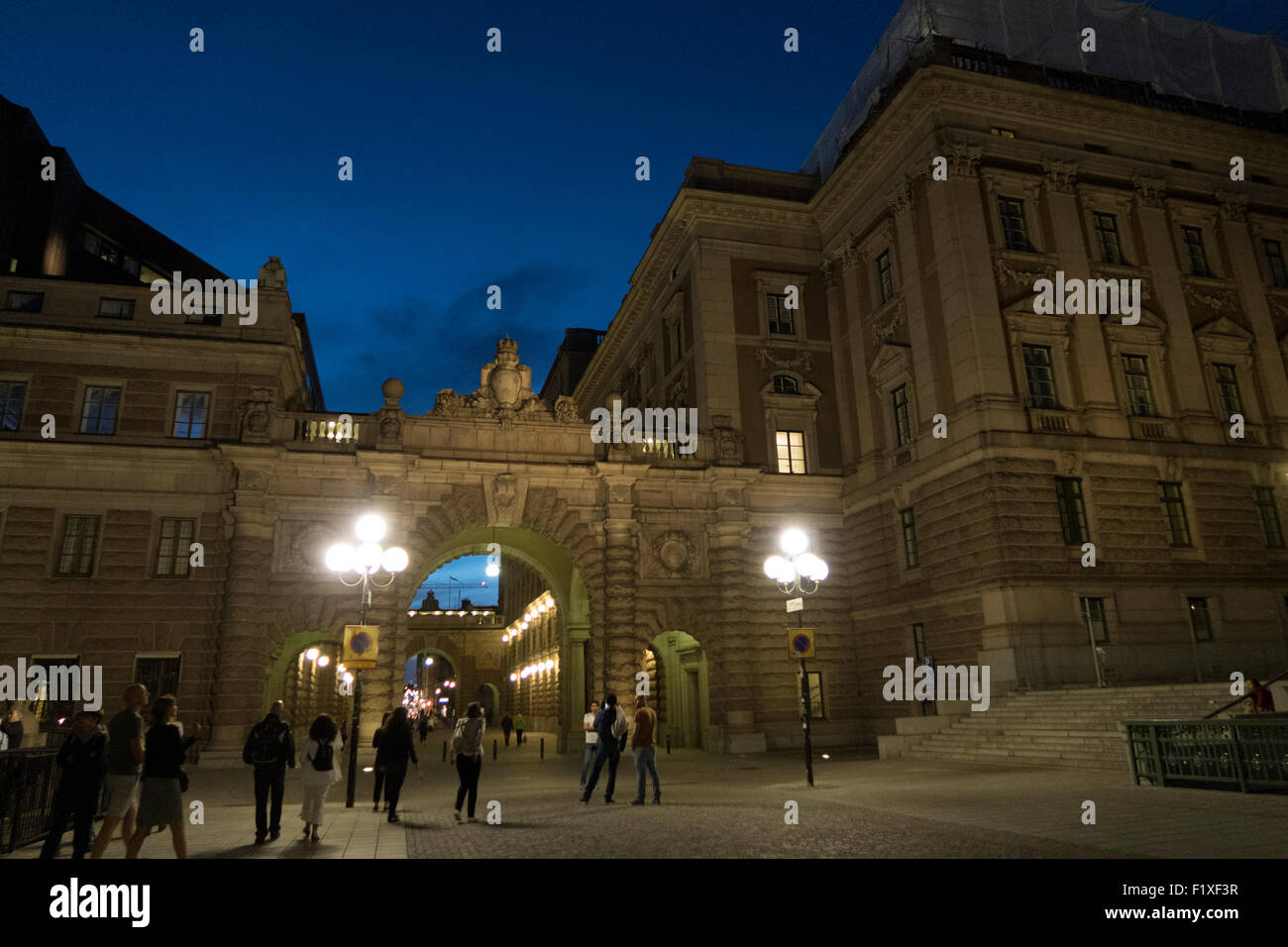 Palais Royal de Stockholm, Suède Banque D'Images