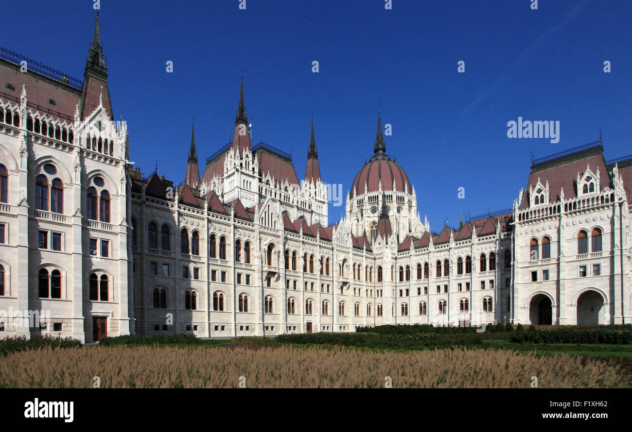 Hongrie Budapest Le Parlement gouvernement Országház Banque D'Images