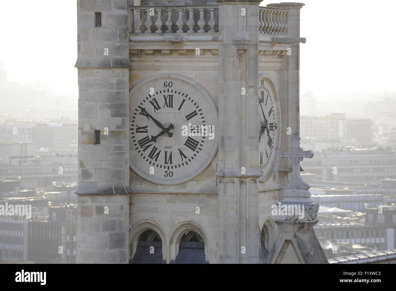 France, Paris, Église Saint Etienne du Mont Banque D'Images