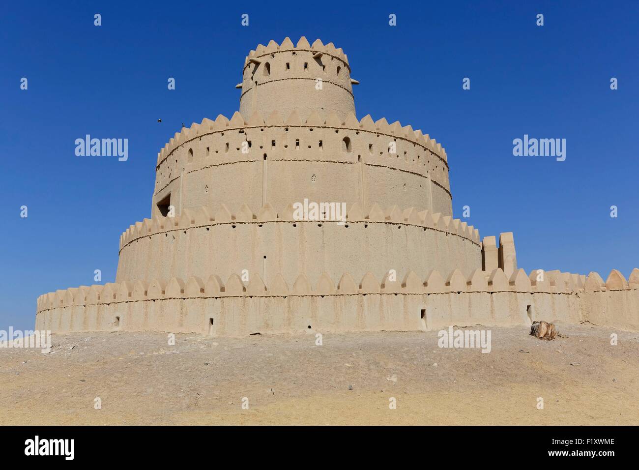 Emirats Arabes Unis, Dubai, Al Ain, Al Jahili Fort Banque D'Images