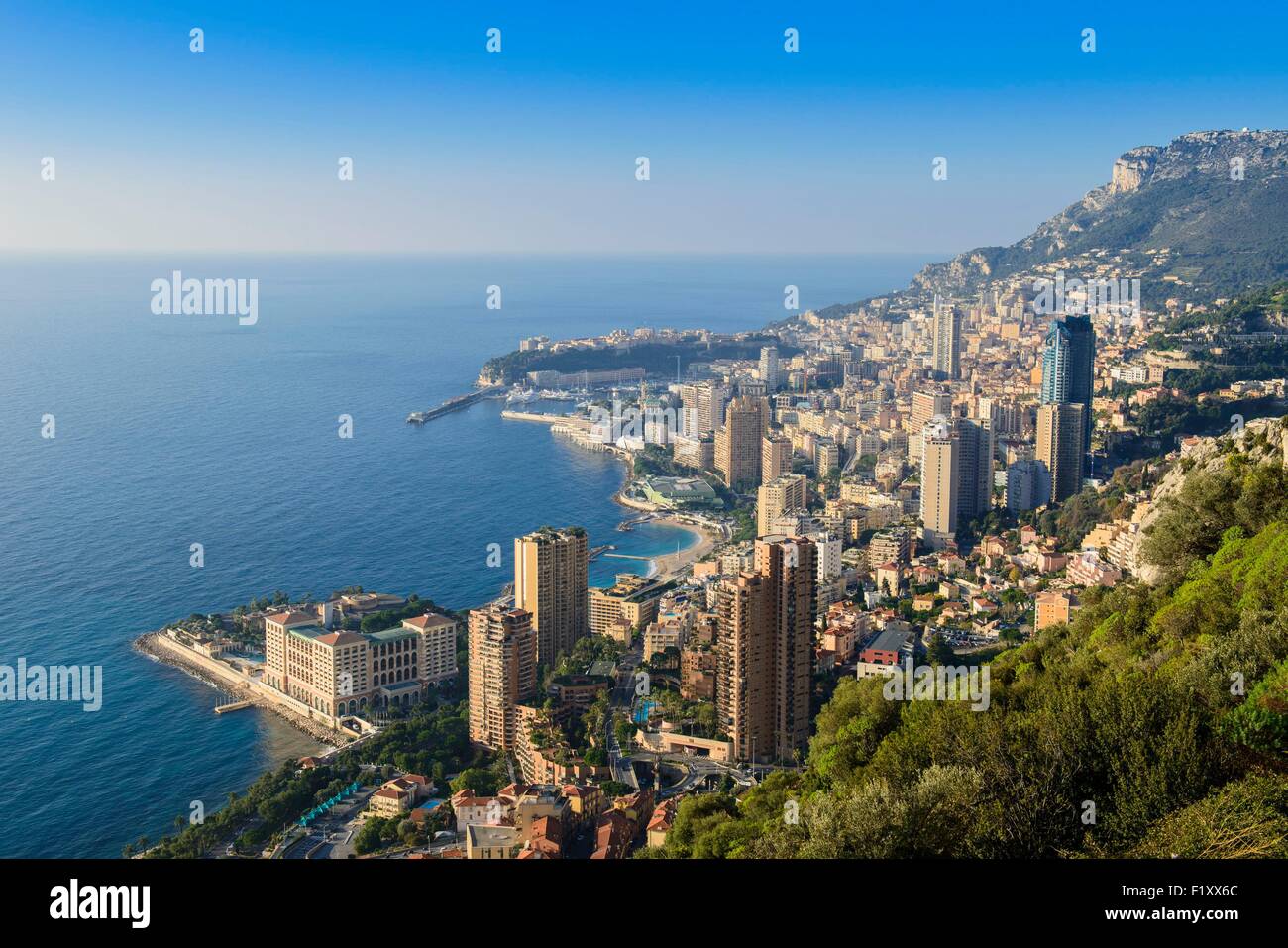 Vue de monaco Banque de photographies et d’images à haute