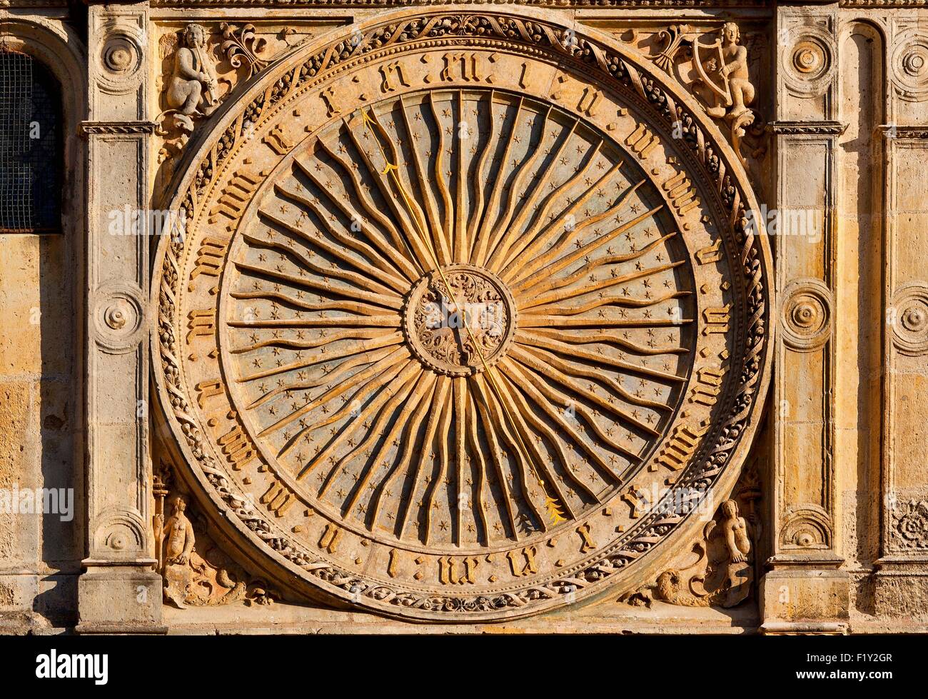 En France, en Eure et Loir, Chartres, la cathédrale inscrite au Patrimoine Mondial de l'UNESCO Banque D'Images