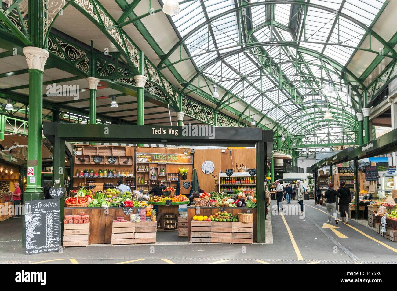 Royaume-uni, Londres, Southwark, Borough Market Banque D'Images