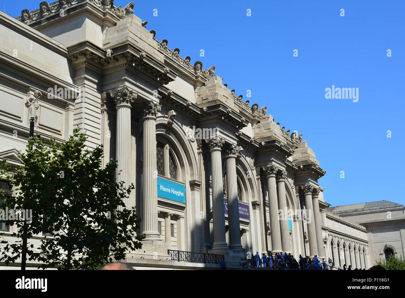 Metropolitan Museum of Art à Manhattan. Banque D'Images