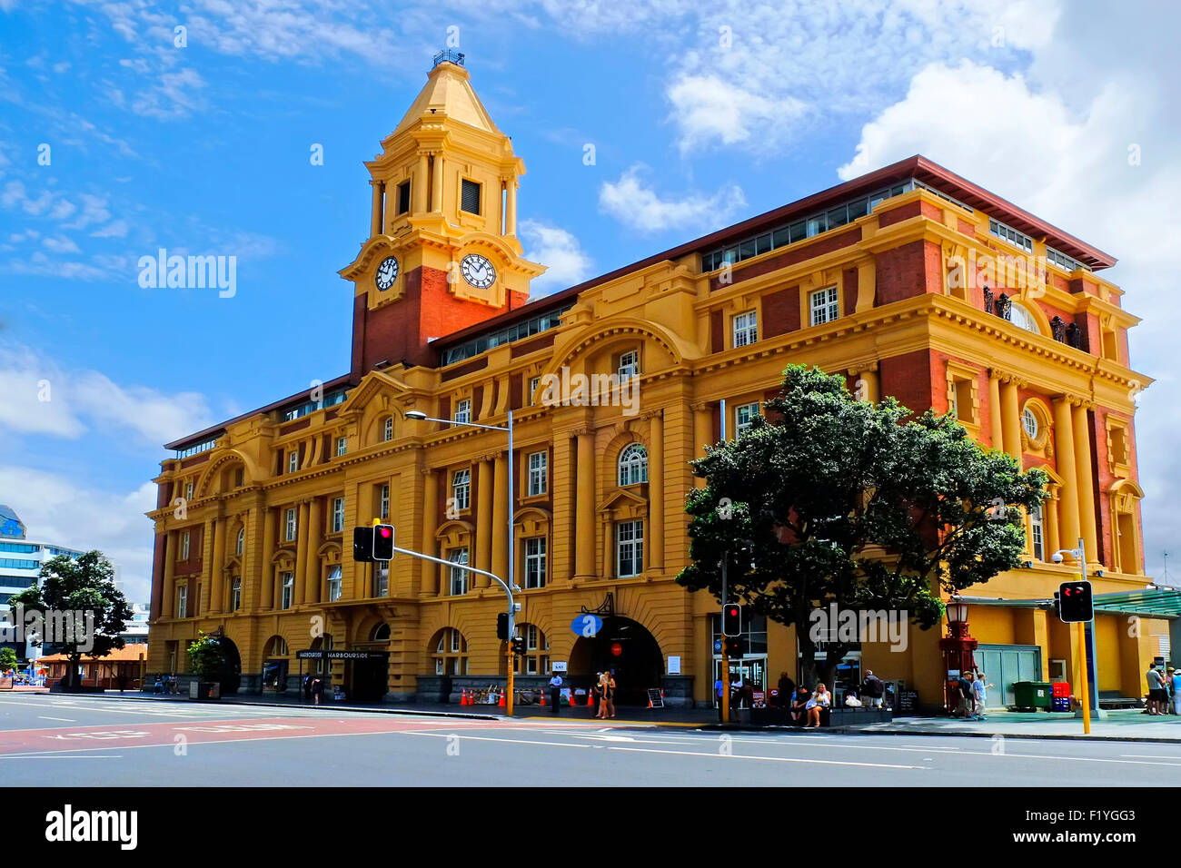 Ferry Building Auckland New Zealand, Nouvelle-Zélande, île du Nord Banque D'Images
