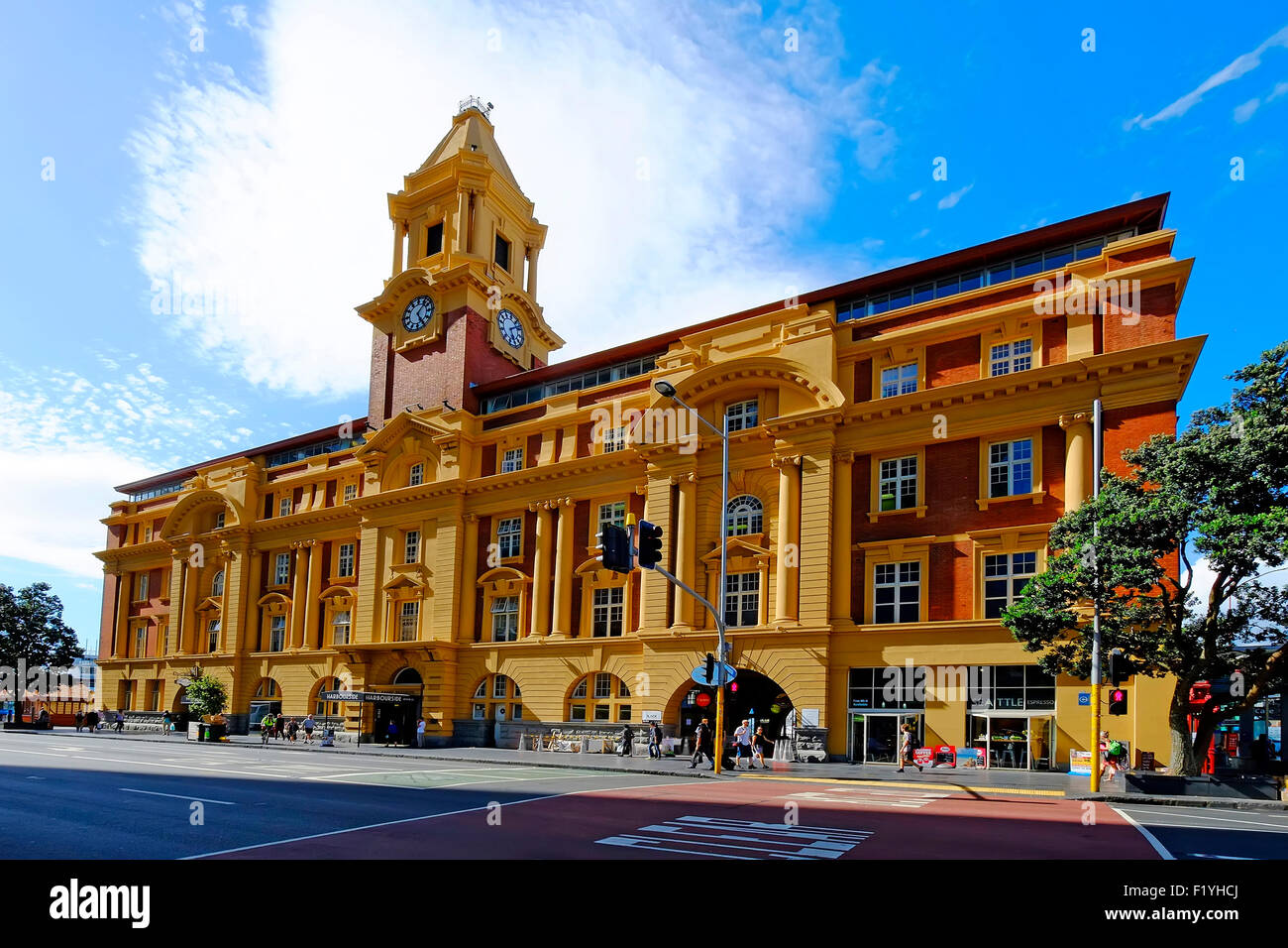 Ferry Building Auckland New Zealand, Nouvelle-Zélande, île du Nord Banque D'Images