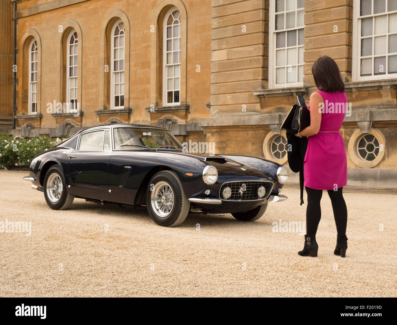 Ferrari 250 GT au Salon de l'Auto Prive Lieu BLENHEIM Oxfordshire UK Banque D'Images