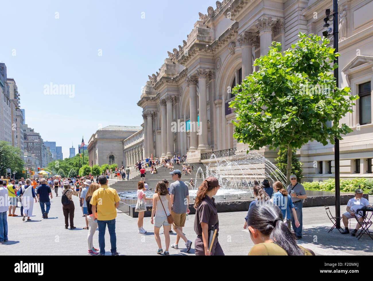 Le Metropolitan Museum of Art, Manhattan, New York. Banque D'Images