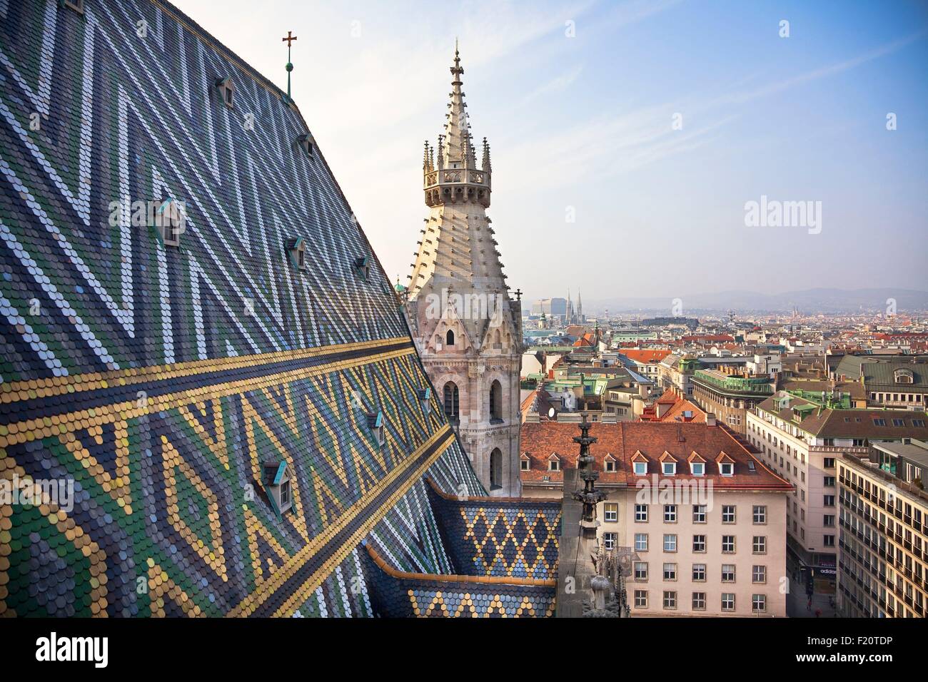 L'Autriche, Vienne, St, Stephens' Dome Banque D'Images