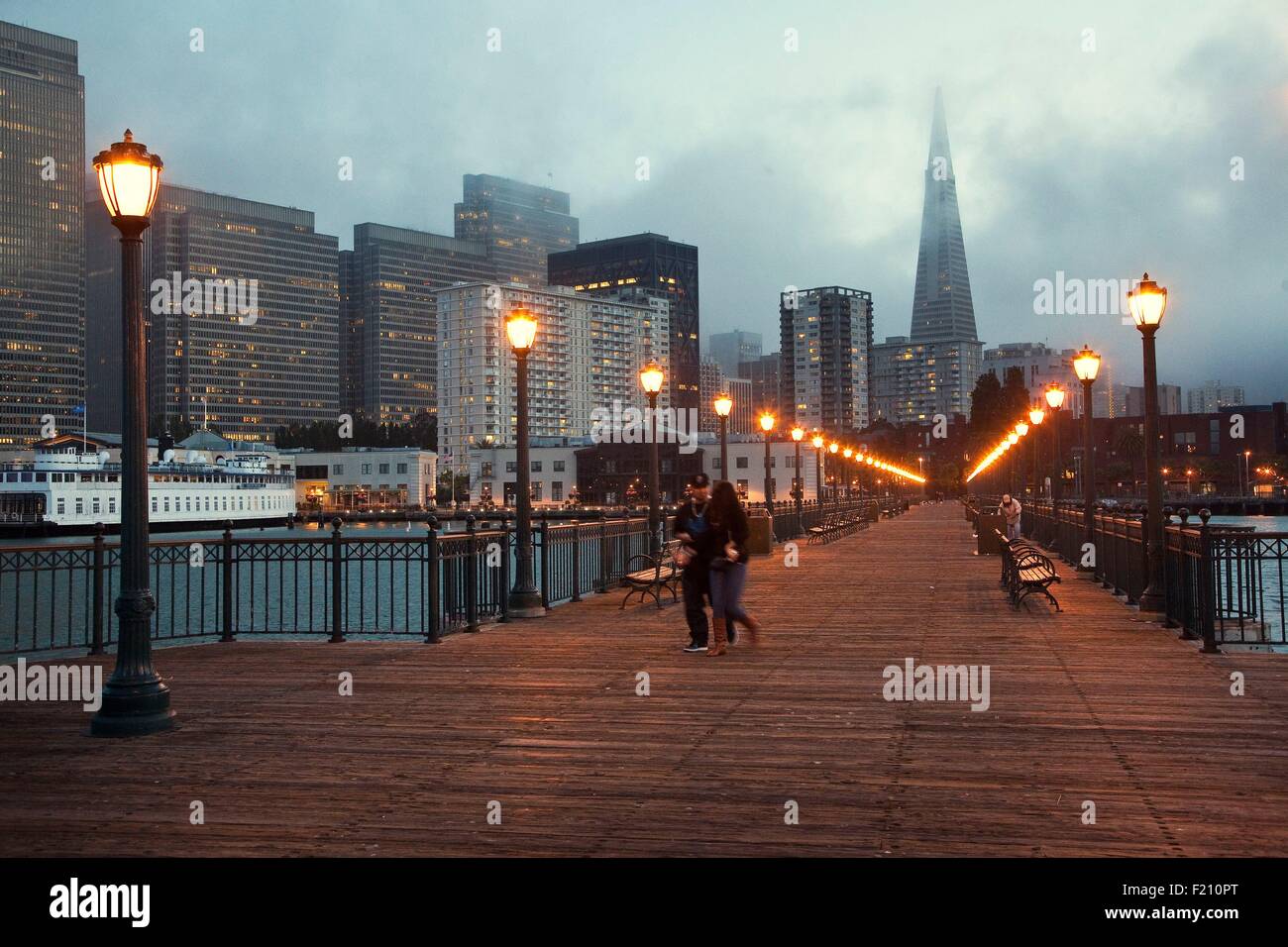 États-unis, Californie, San Francisco, San Francisco du piers Banque D'Images