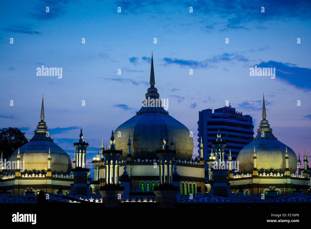 Mosquée Jamek de Kuala Lumpur Banque D'Images
