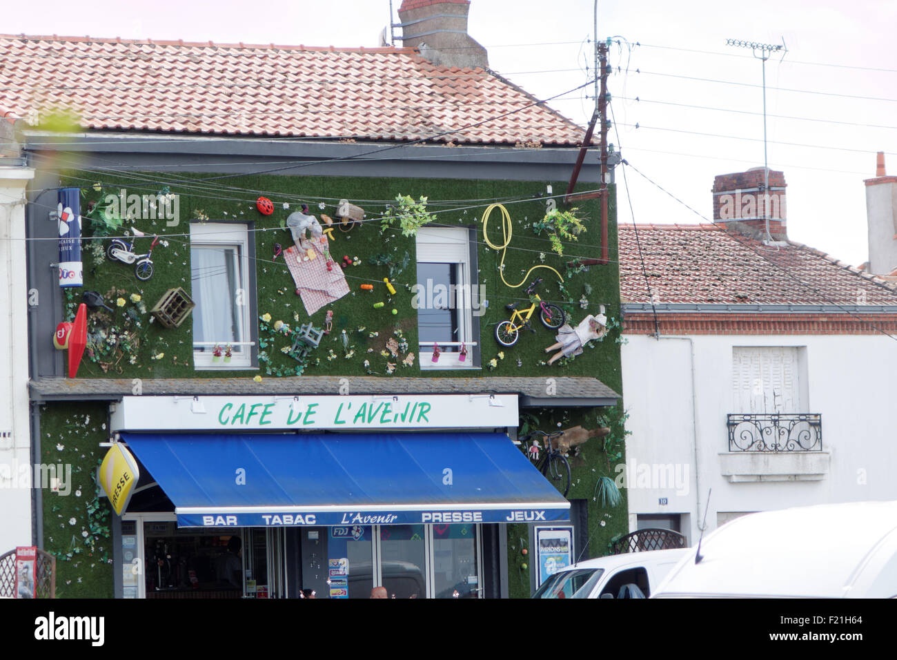 Cafe Français, Banque D'Images