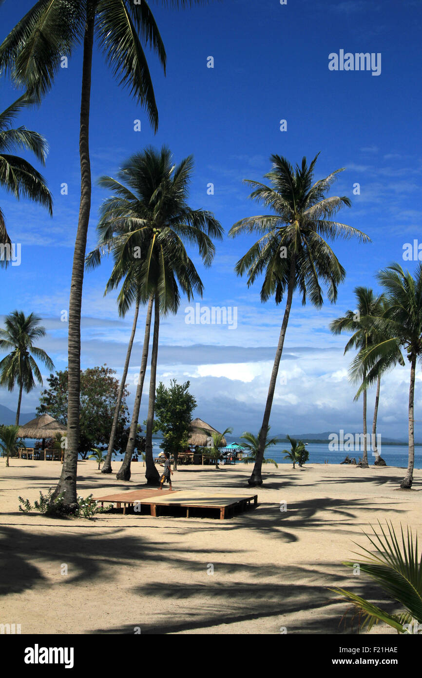 Palawan Philippines l'un des plus de 7000 îles offre à la fois la paix et la tranquillité, ainsi que plusieurs options pour l'Island Hopping. Banque D'Images