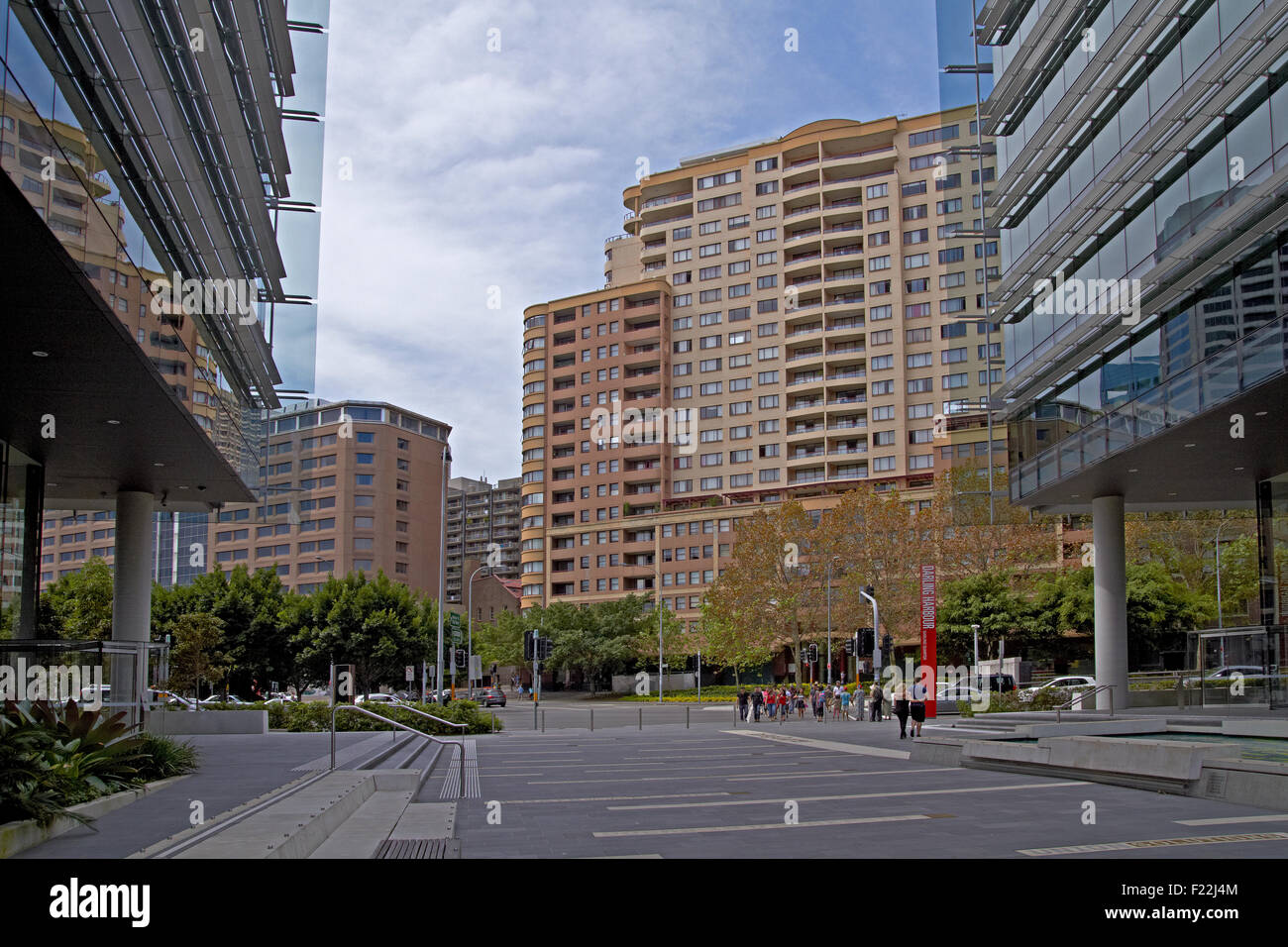 Les appartements résidentiels près de Darling Harbour Ville Sydney Australie Banque D'Images