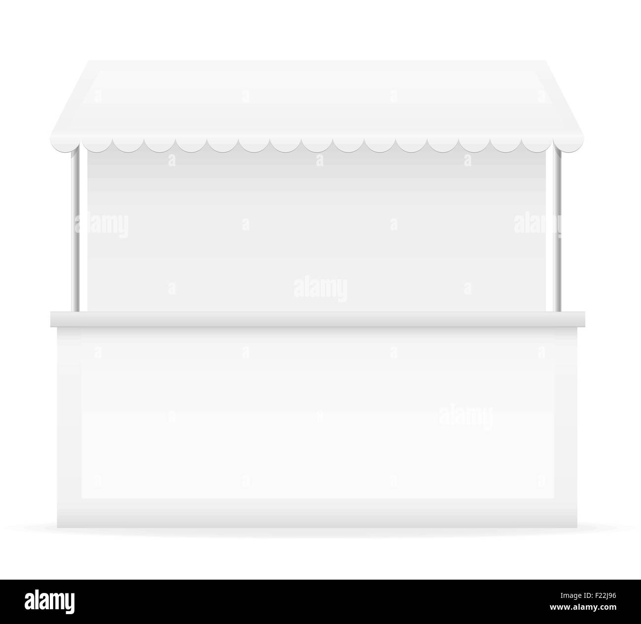 Décrochage blanc isolé sur fond d'illustration vectorielle Illustration de Vecteur