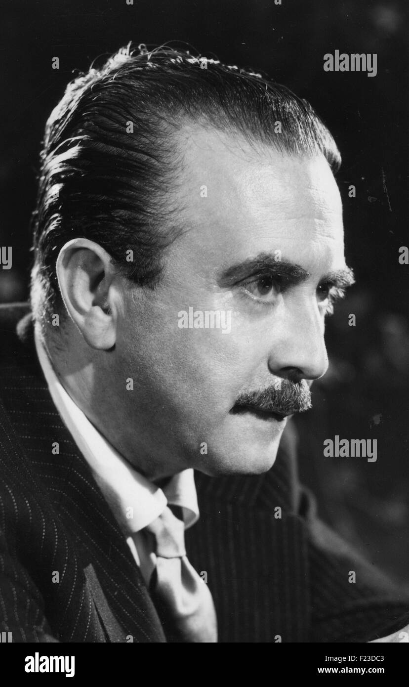 CLAUDIO ARRAU (1903-1991) pianiste chilien en février 1958 Banque D'Images