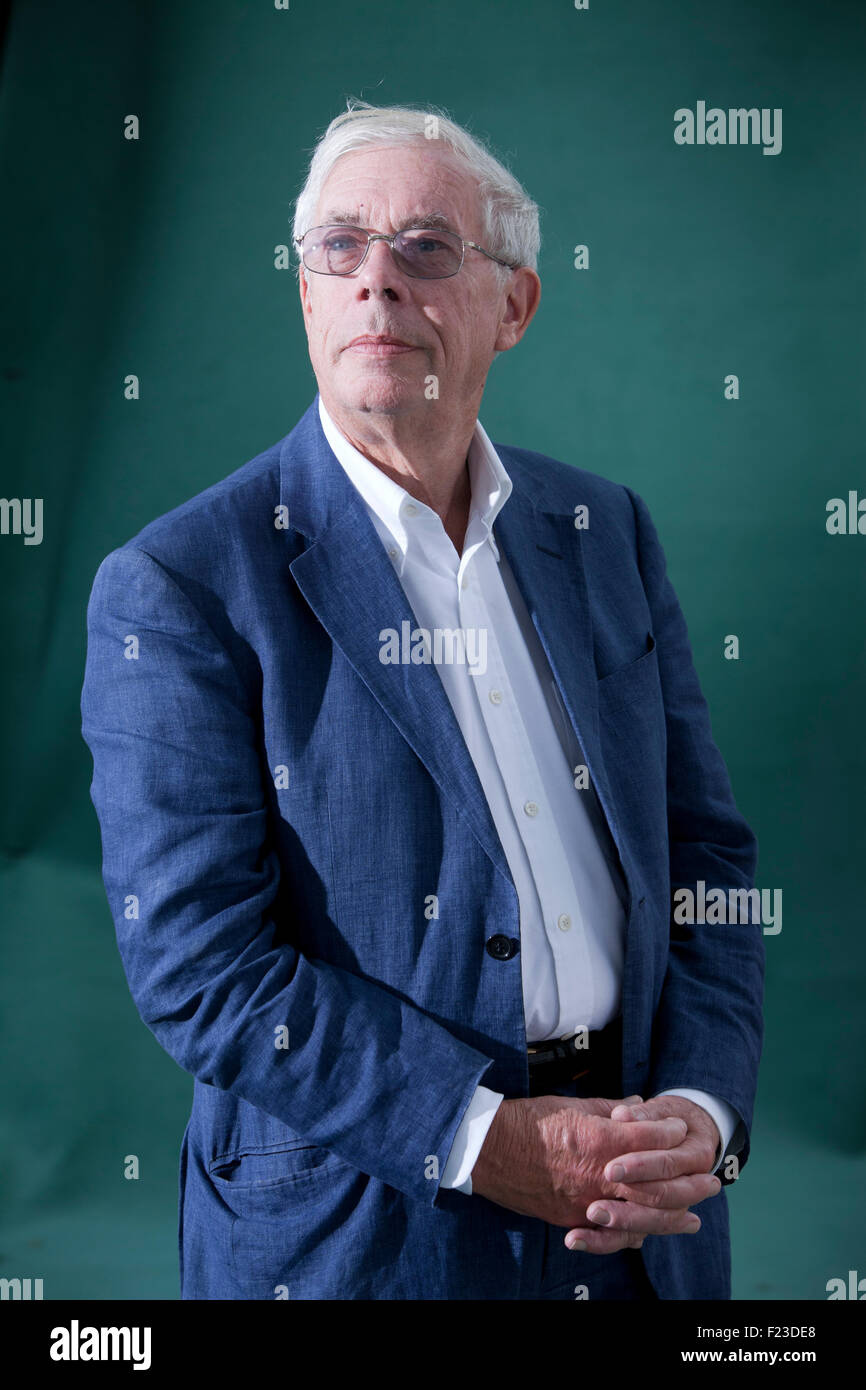 John Anderson Kay CBE FRSE FBA est un économiste britannique et l'auteur, à l'Edinburgh International Book Festival 2015. Edimbourg, Ecosse. 21 août 2015 Banque D'Images